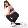 Calças esportivas de corrida femininas de nylon spandex alongamento fitness calças de compressão para ginástica leggings esportivos